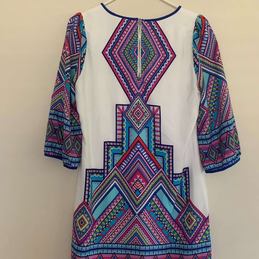 Pink owl boho chic dress - Picture 2 of 2